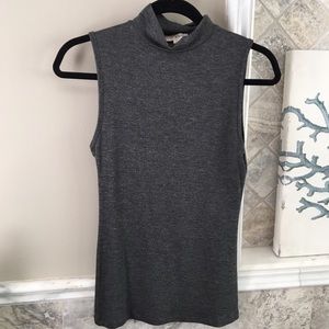 ❗️DONATING 8/1❗️Gray High-Necked Tank (NWOT)