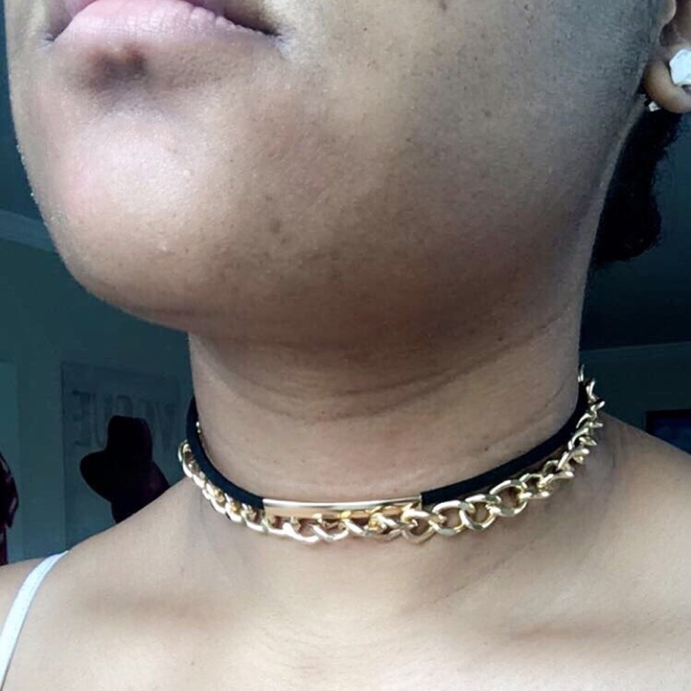 Gold Chain Choker