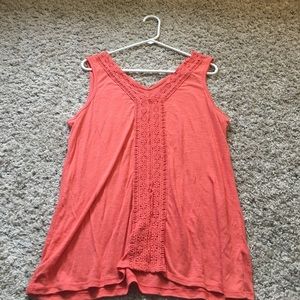 Orange Sonoma sleeves top