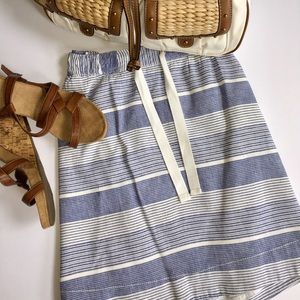 GAP Blue and white skirt
