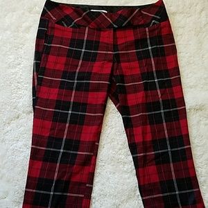 Charlotte Russe Plaid Pants