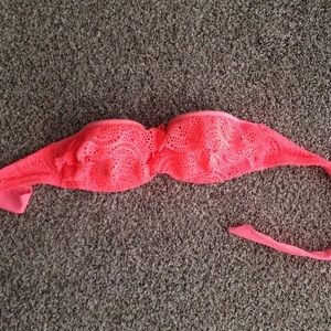 AERIE RUFFLE BIKINI TOP