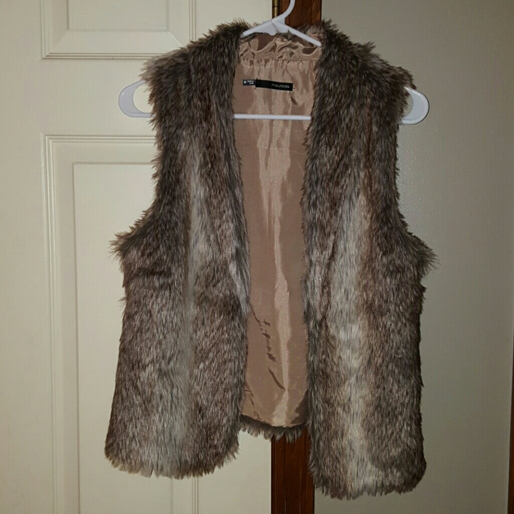 Maurices Faux Fur Vest