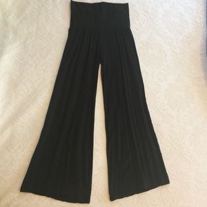 Black Wide-Leg Pants