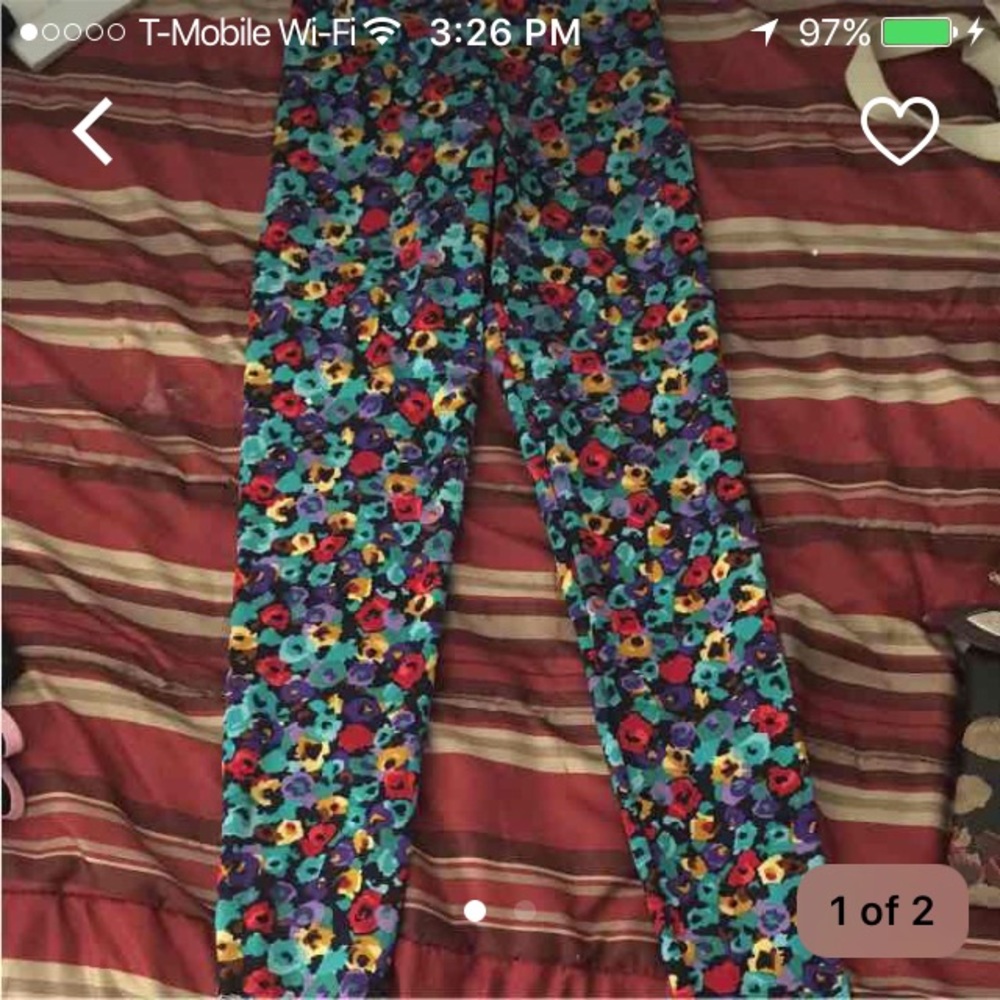 American apparel water lily leggings