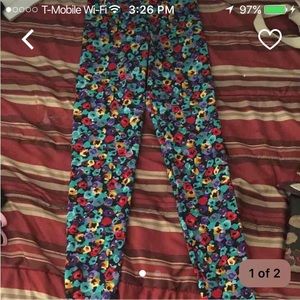 American apparel water lily leggings