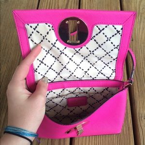 Kate Spade Newbury Lane Pink Purse w Dust Bag