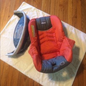 Chicco KeyFit 30 seat cover and canopy with frame