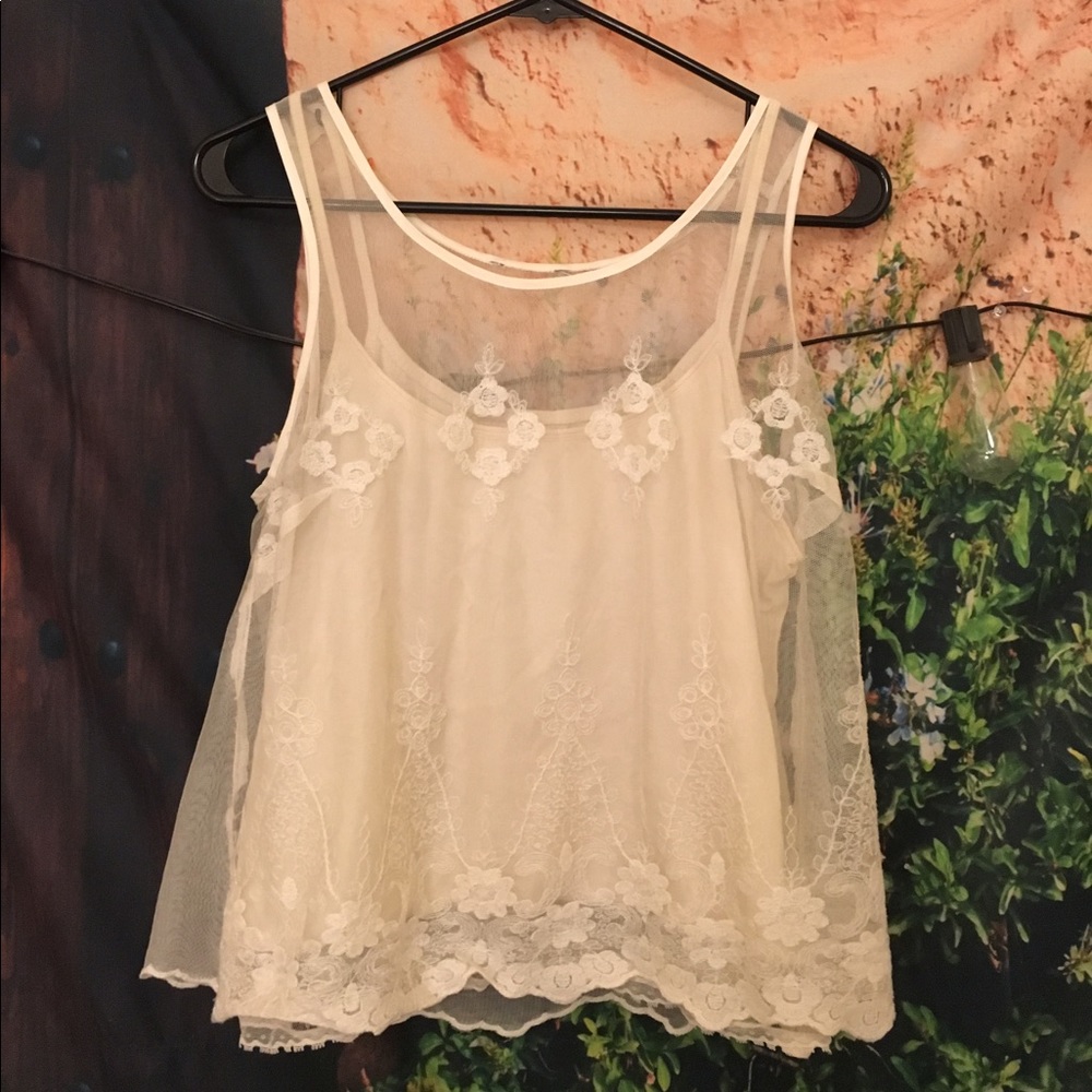 Layering Lace Tank Tops
