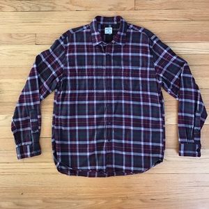 JCrew men's flannel shirt, size L