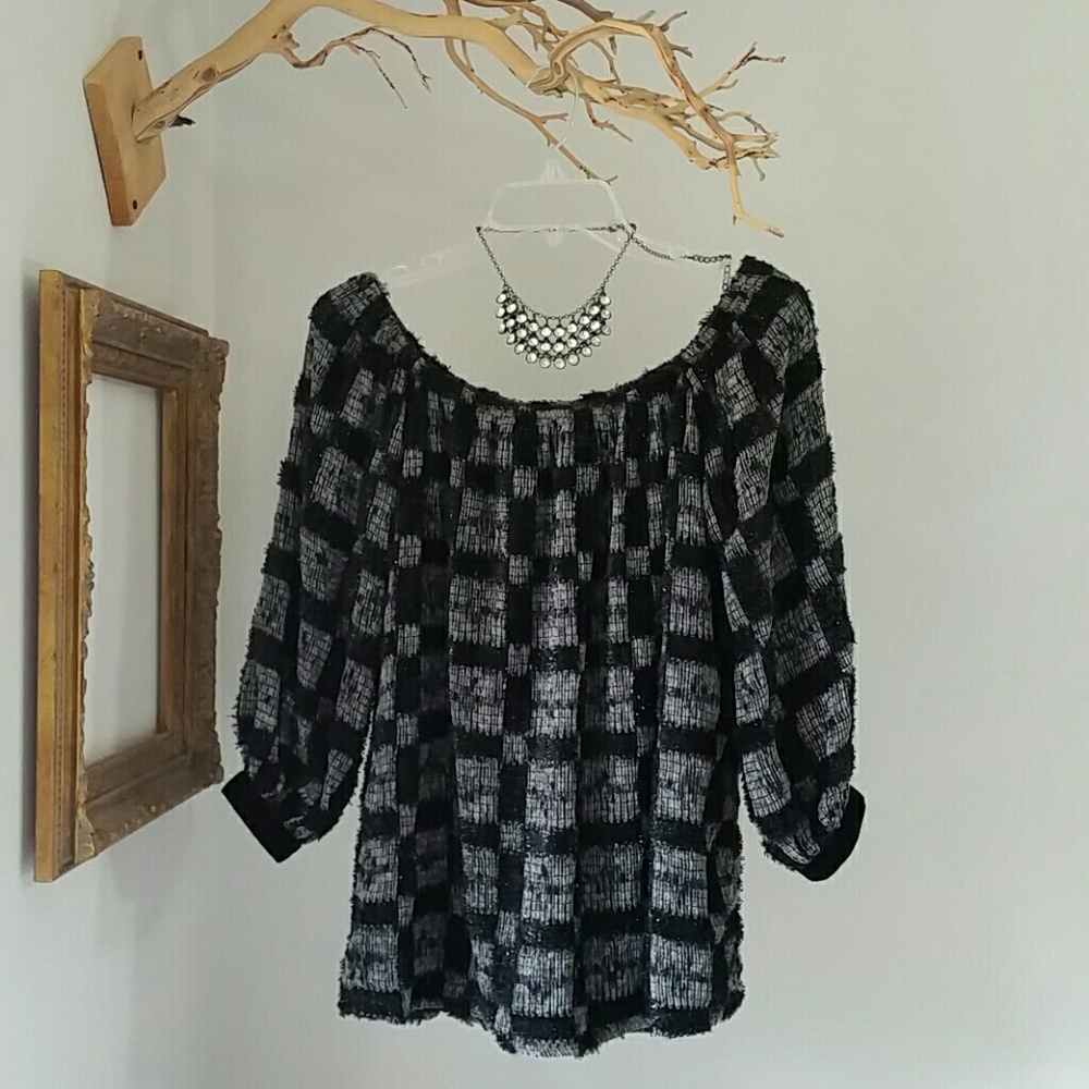 Voom by Joy Han Off-the-Shoulder Blouse