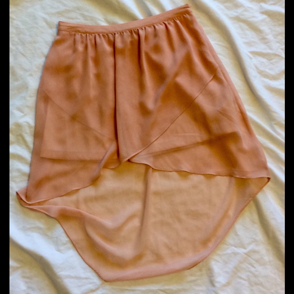 Pink skirt