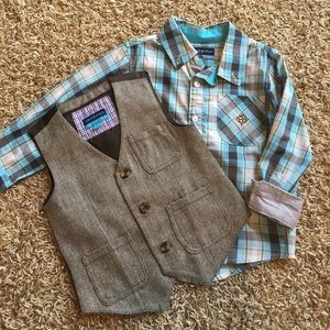 Andy & Evan shirt and vest