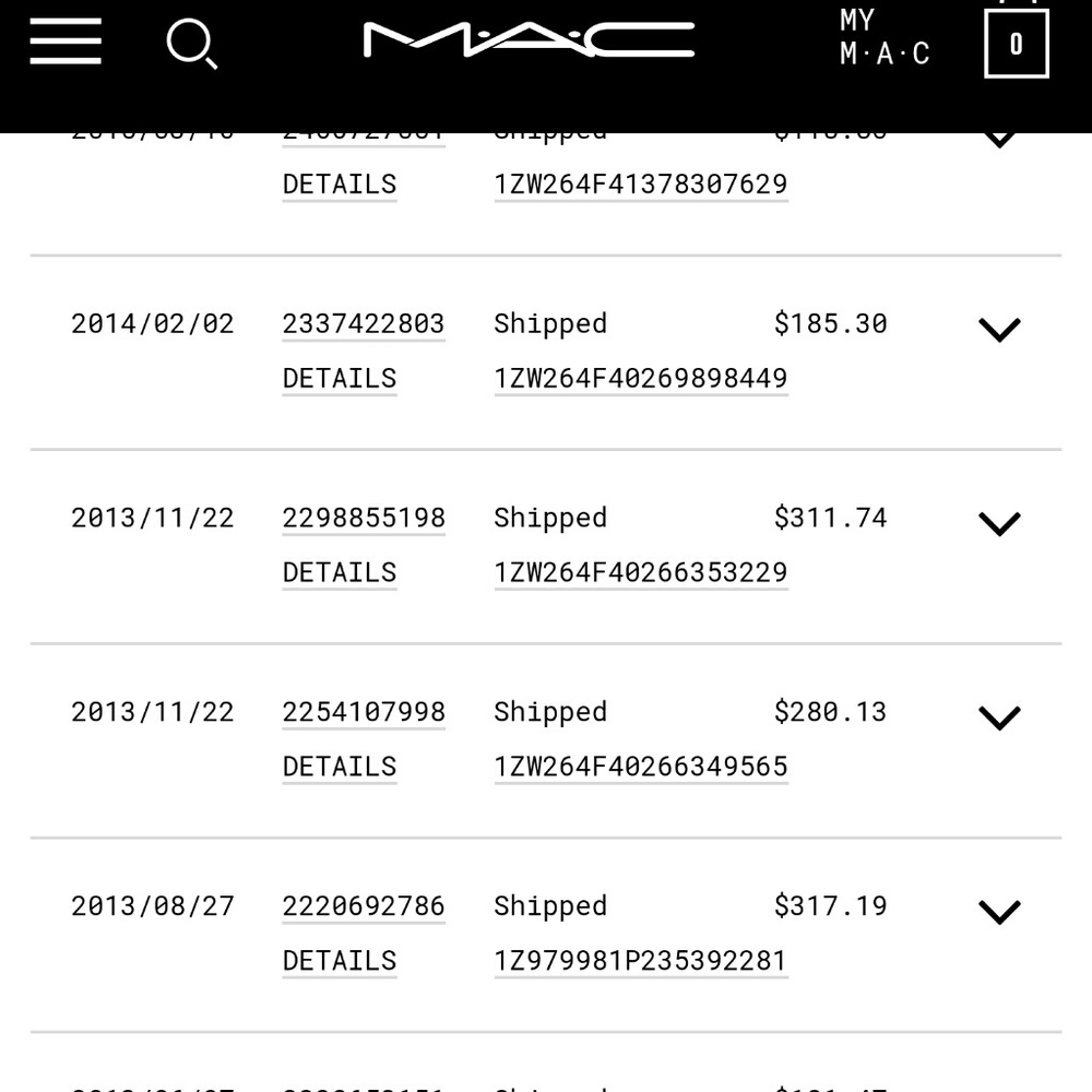 Mac Authentic Makeup