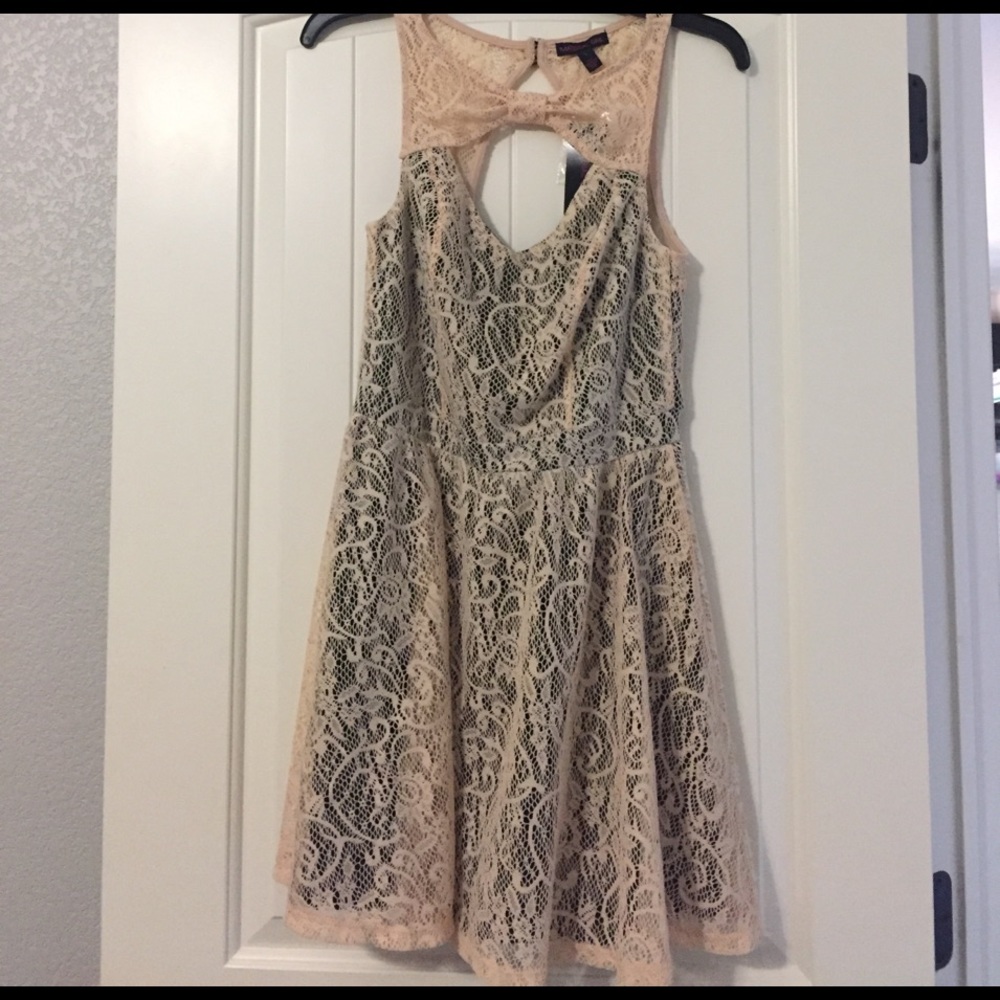 Lace Material Girl dress.