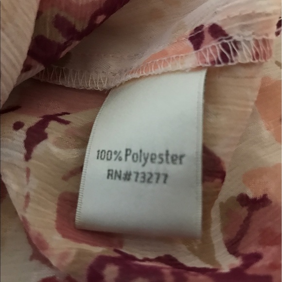 LC Lauren Conrad floral top - Picture 4 of 5