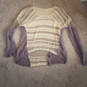 Long sleeve sweater