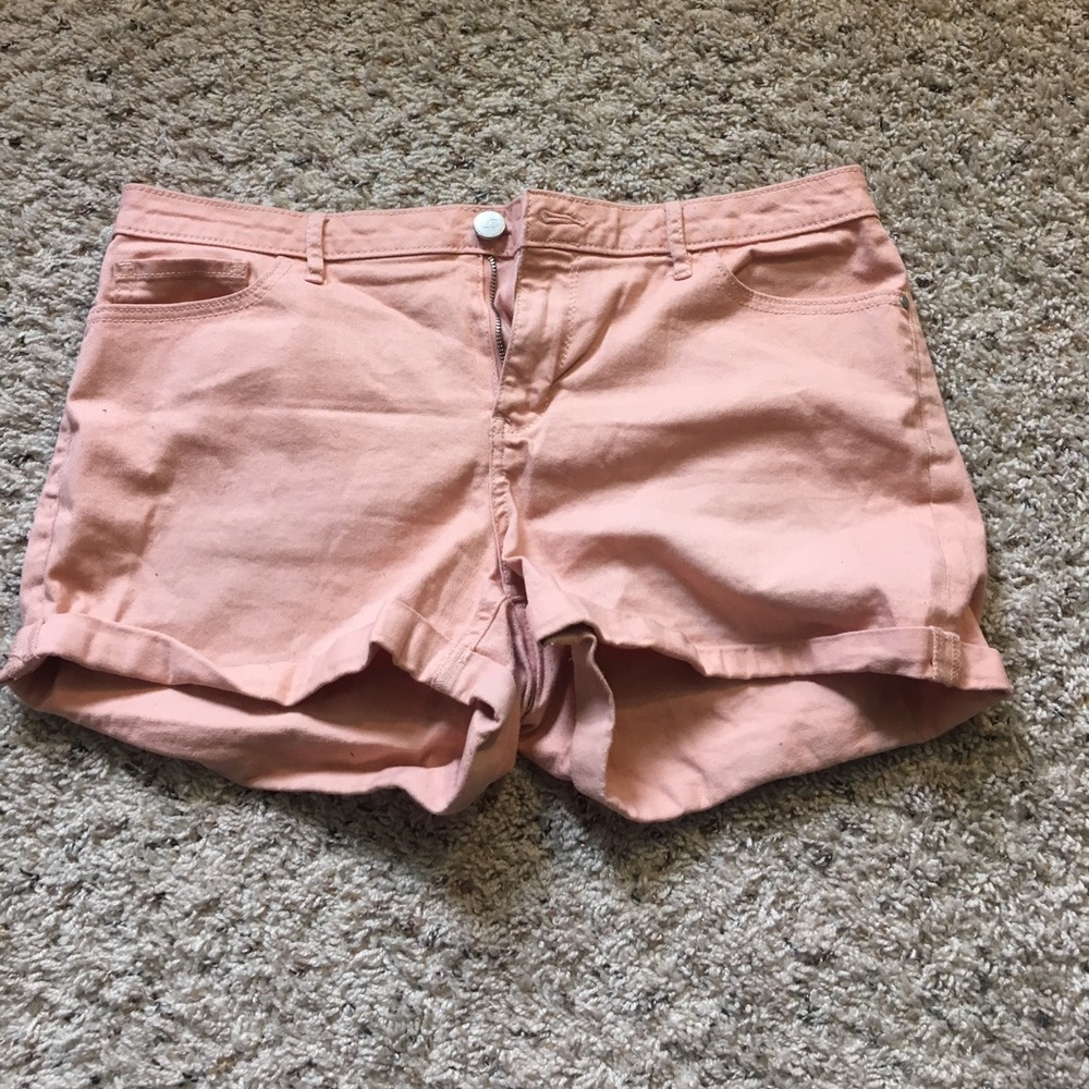 Peach Lauren Conrad shorts