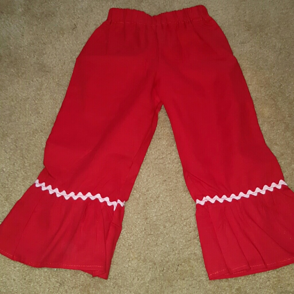 Boutique Ruffled Pants