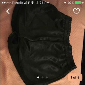 American Apparel satin shorts