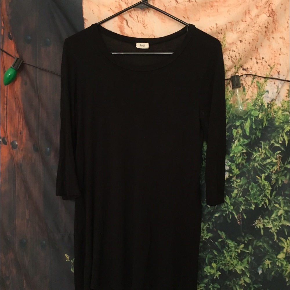 Basic Black Shift Dress