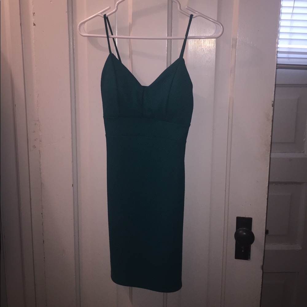 Teal Charlotte Russe dress