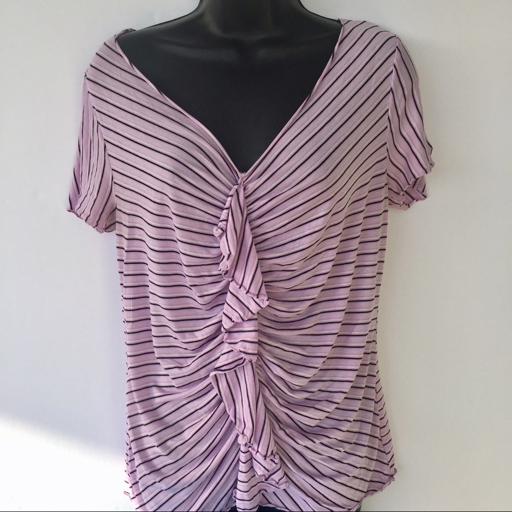 Banana republic pink stretch tee