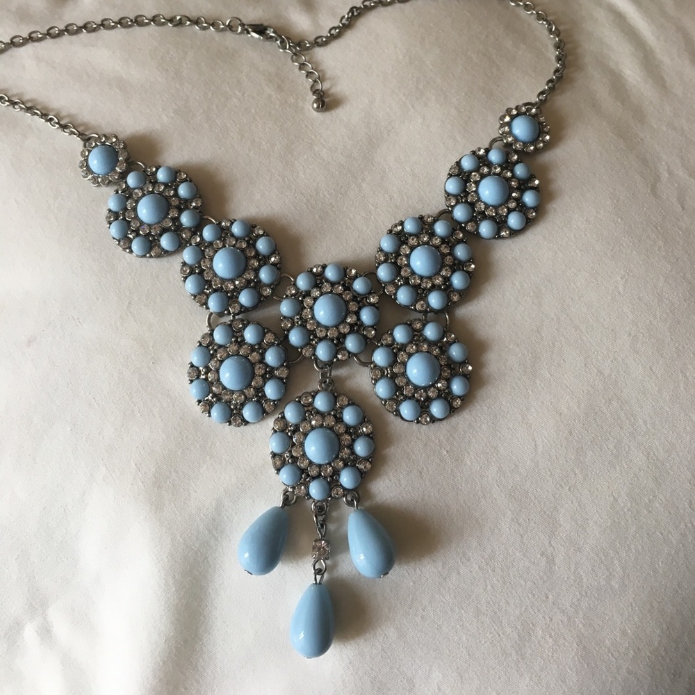 Blue and Silver Necklace