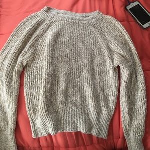 free people tan sweater