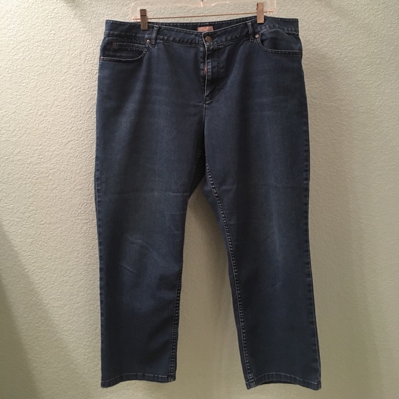 J Jill crop stretch jeans. - Picture 1 of 3
