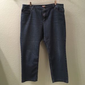 J Jill crop stretch jeans.