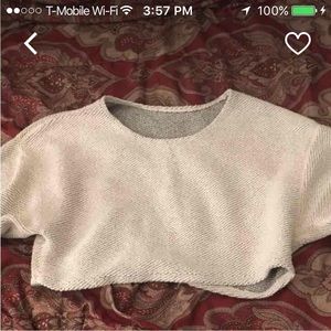 American Apparel crop top