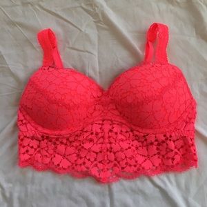 Pink bralette size S