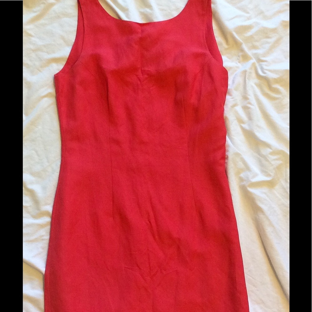 Vintage linen blend dress