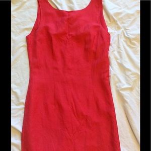 Vintage linen blend dress