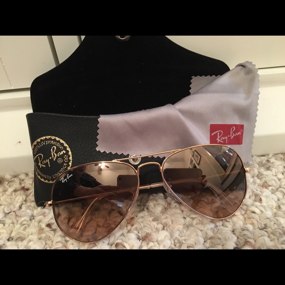 Authentic Ray Ban aviators - Picture 2 of 4