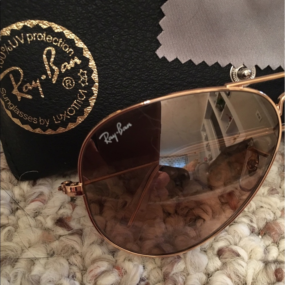 Authentic Ray Ban aviators - Picture 3 of 4