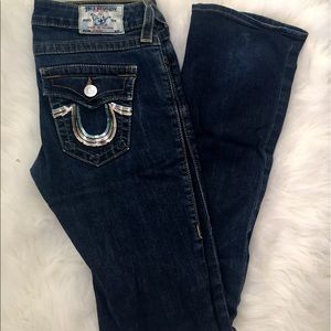 True Religion straight leg jeans