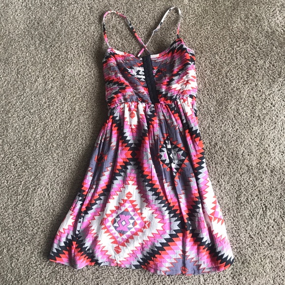 Billabong Dresses & Skirts - Billabong Cross Back Mini Dress