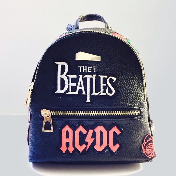 Handbags - 🎸 " The Classics " Patchwork Custom Backpack 🎸