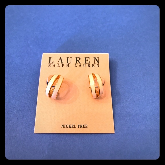 Ralph Lauren Jewelry - NWT Ralph Lauren Hoop Earrings