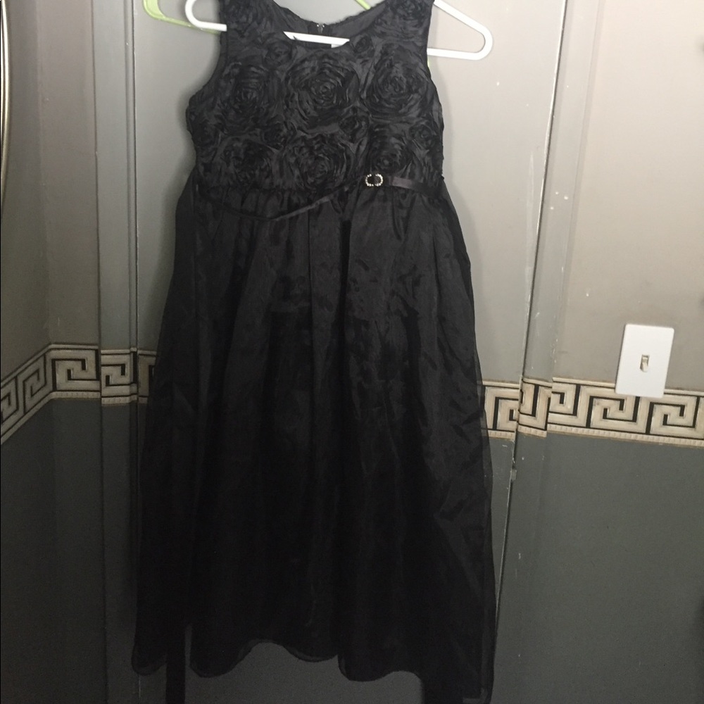 Black kids formal dress