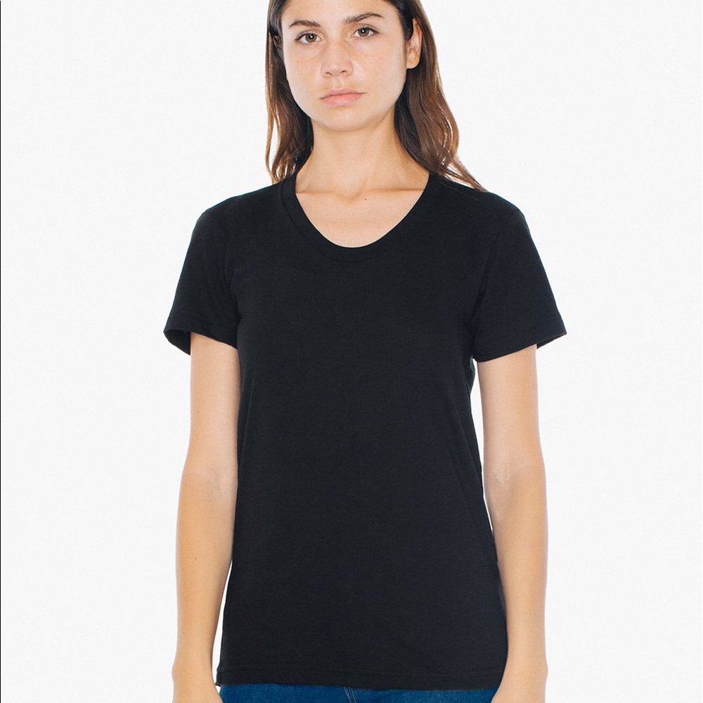 Black American Apparel T