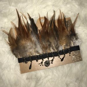 NWT Primark Feather Headband