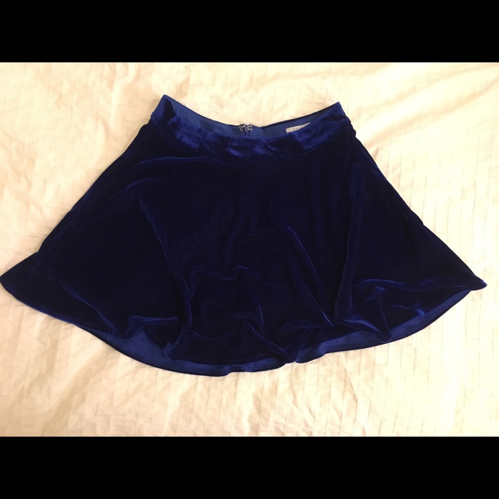 Velvet Skater Skirt