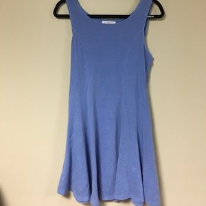 light blue skater dress