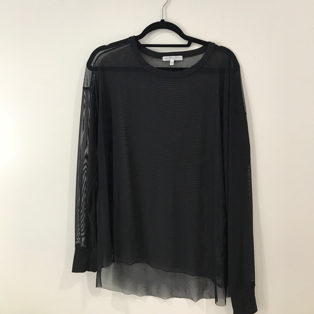 Hi-lo Mesh Tee