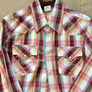 True Religion Men's Western Button up
