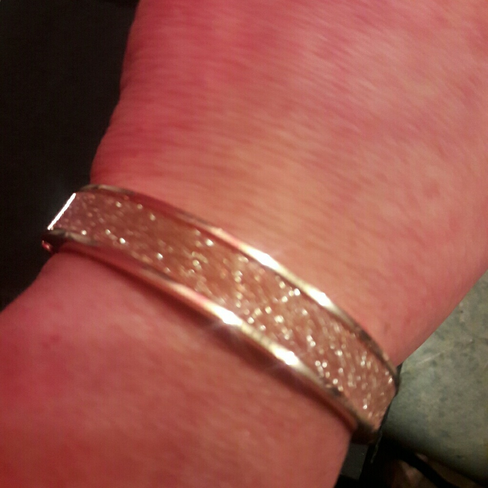 New rose gold bracelet