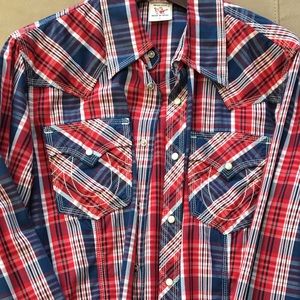 True Religion Men's Western Button up